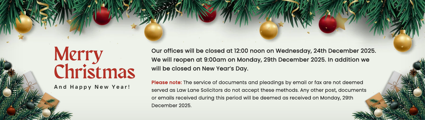 Merry Christmas from Law Lane